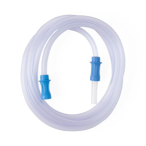 Sterile Non-Conductive Suction Tubing with Scalloped Connectors, 3/16" x 6', 50/CS  (DYND50216) Case of 50