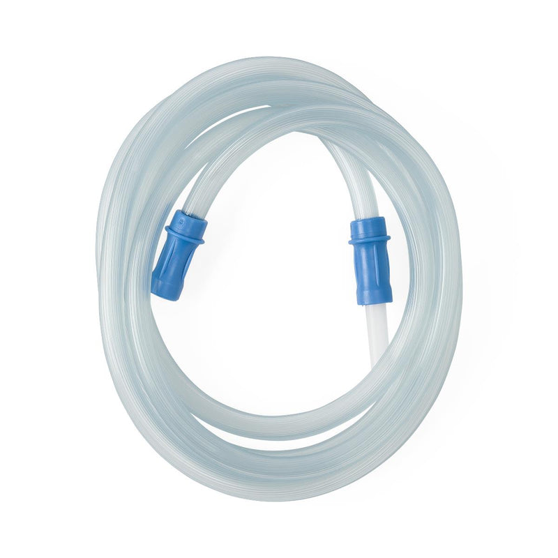 Sterile Non-Conductive Suction Tubing with Scalloped Connectors, 1/4" x 6', 50/CS (DYND50246) Case of 50