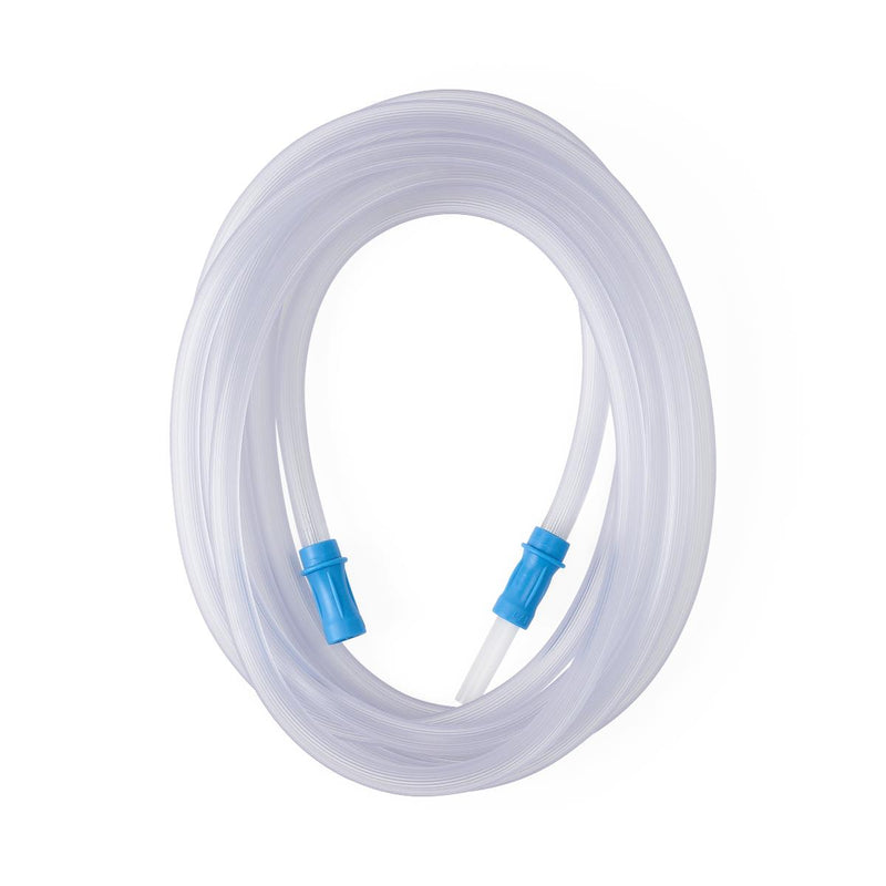 Sterile Non-Conductive Suction Tubing with Scalloped Connectors, 1/4" x 12', 20/CS  (DYND50252) Case of 20