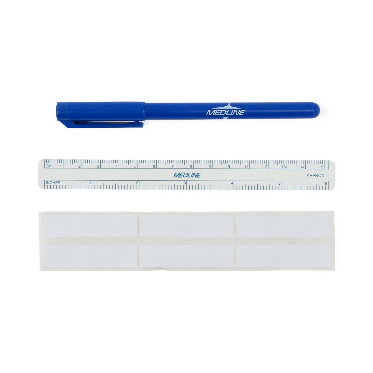 Sterile Skin Marker with Ruler and Labels, 50/CS (DYNJSM02) Case of 50 ...