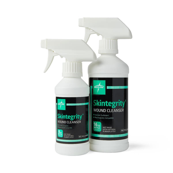 Skintegrity Wound Cleanser with Educational Packaging, 8 oz. Bottle with Trigger Sprayer, 1/EA  (MSC6008EPH) Each