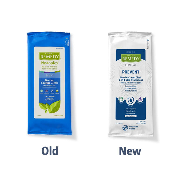 Remedy Clinical Barrier Cream Cloth,3 Cloths/Pk, 45/CS (MSC092503) Case of 45
