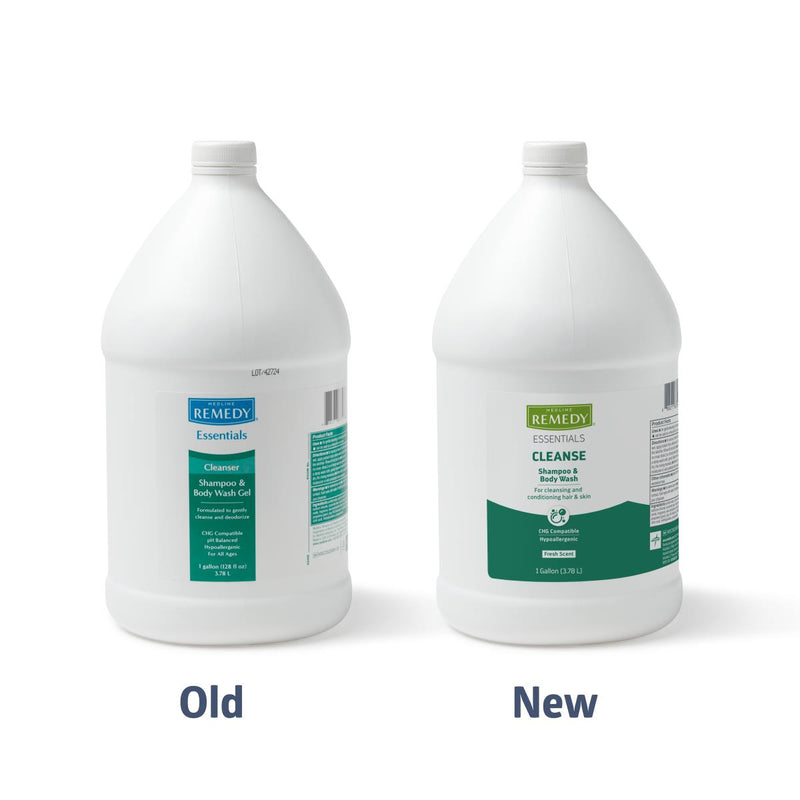 Remedy Essentials Shampoo & Body Wash, 1 gal., 4/CS (MSC092SBW128) Case of 4