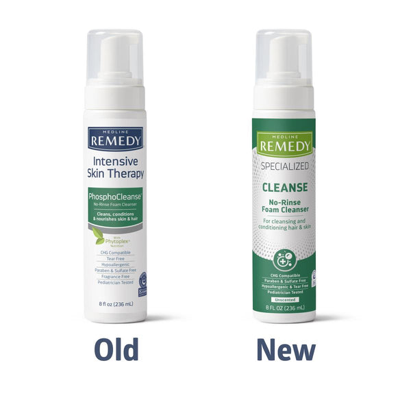Remedy Specialized No-Rinse Foam Cleanser, 8 oz., 12/CS (MSC098FOAM08) Case of 12