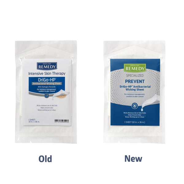 Remedy Specialized DriGo-HP Antibacterial Wicking Sheet, 10" x 36", 50/CS (MSCWH219S) Case of 50