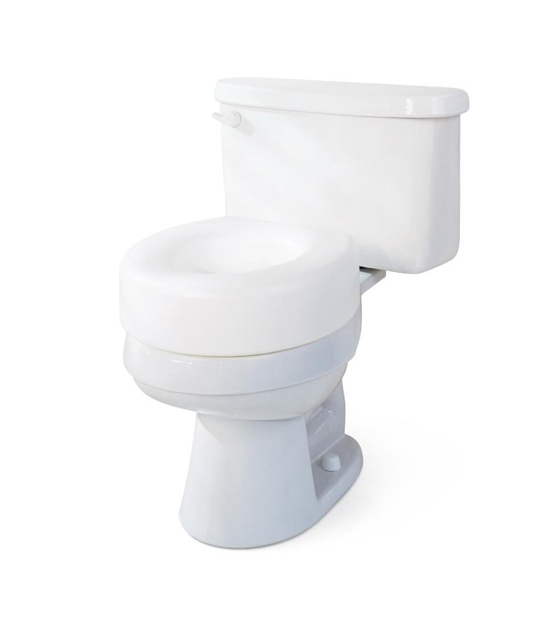 5" Economy Toilet Seat Riser, No Lock, 400 lb. Weight Capacity, 1/CS (G4-500RX1) Case of 1