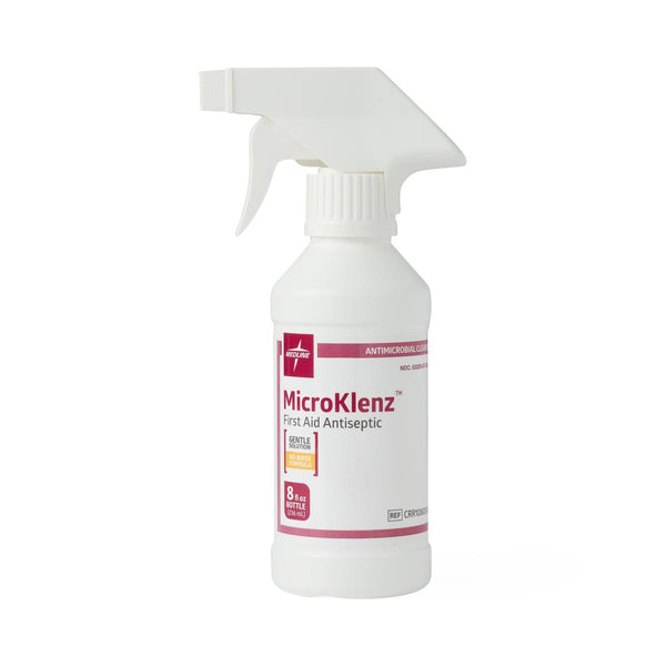 MicroKlenz Antimicrobial First Aid Antiseptic, 8 oz., 6/CS  (CRR108008) Case of 6