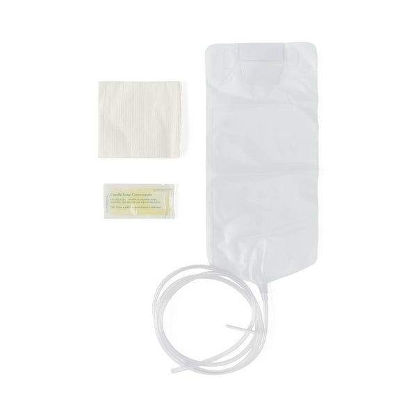 Enema Bag Set with Slide Clamp, Polybag, 48/CS  (DYND70102) Case of 48