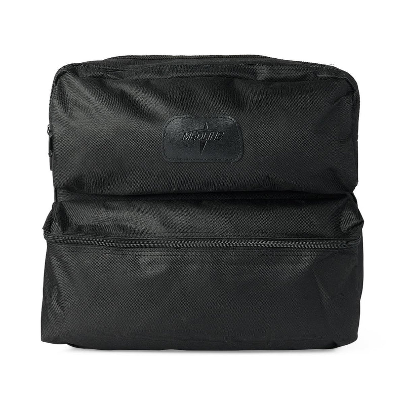 Nurse Bag with 4 Pockets, Polyester, Black, 13" x 12" x 7", 1 EA (VTG6166) Each