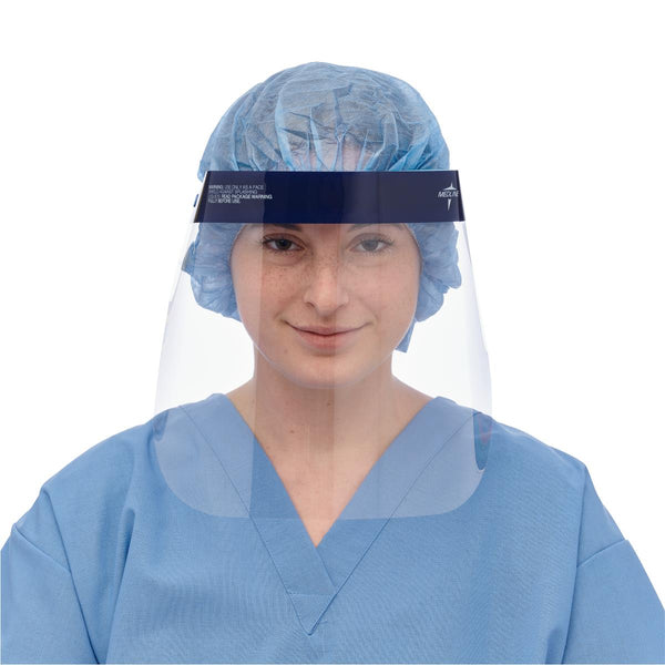Disposable Face Shield with Elastic Band, Extra Long, 9.5" Length, 1 EA (NONFS100H) Each