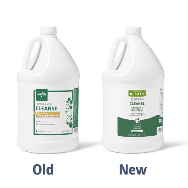 Remedy Essentials Shampoo & Body Wash, Kiwi Mango, 1 gal., 4/CS (MSC095062) Case of 4