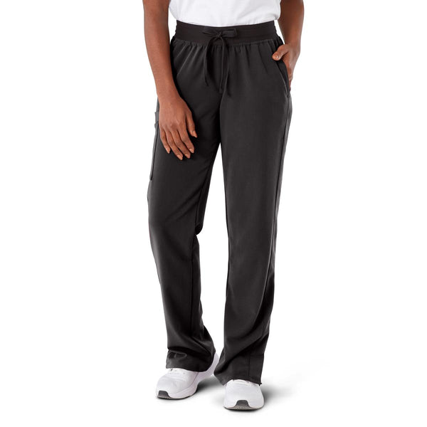 Varick AVE Women's Scrub Pant, Black, S Tall, 1/EA  (4913BLKST) Each