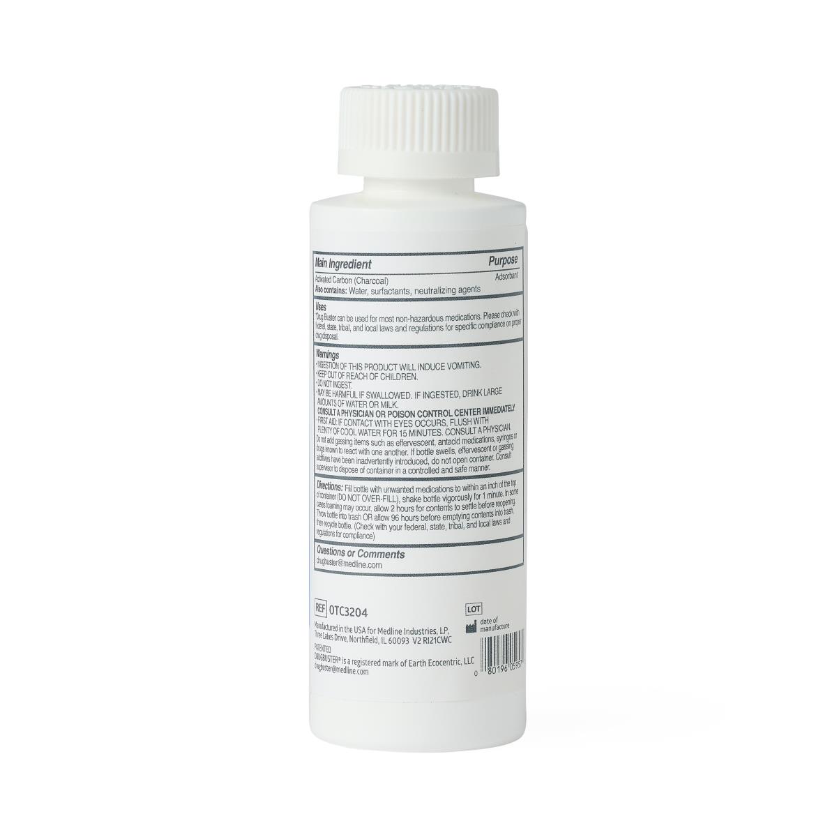 Drug Buster Drug Disposal System, 4 oz., Destroys Approximately 50 Pil ...