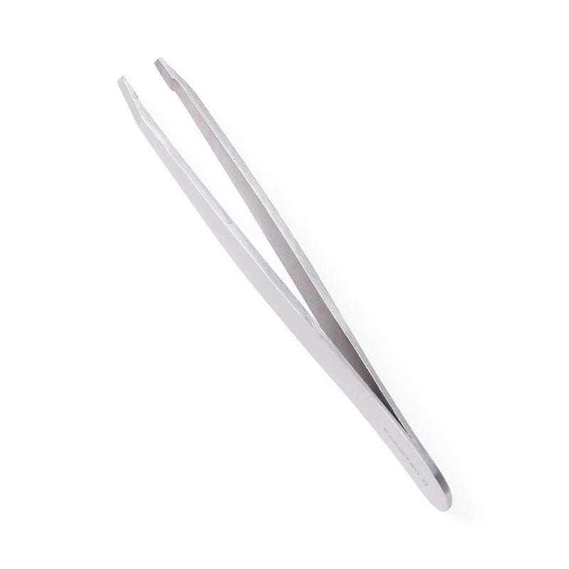 Eyebrow Tweezers, Nonsterile, Single-Use, Stainless Steel, 4'', 12/BX (MDS10700) Box of 12