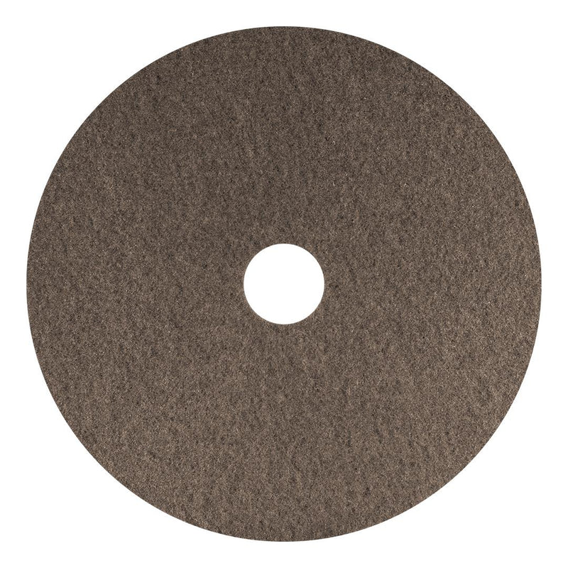 Floor Pad, Burnishing, UHS, Tan, 19", 5/CS (EVSPBURN19T) Case of 5