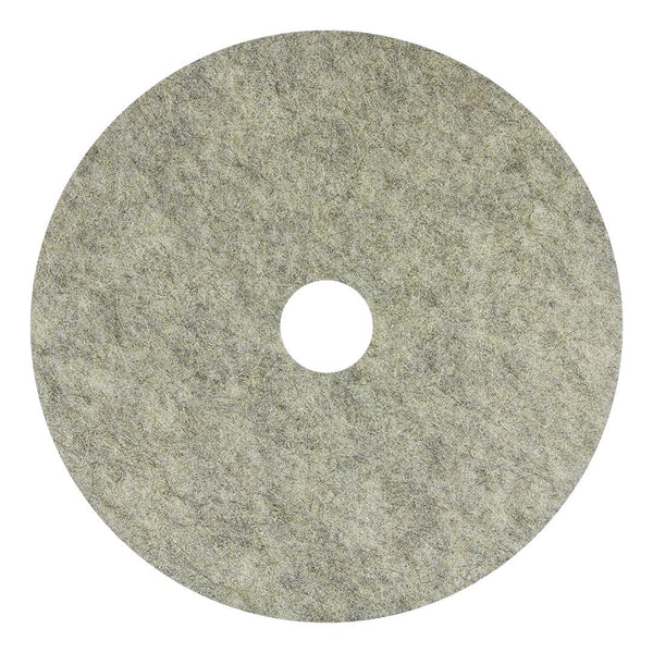 Floor Pad, Burnishing, Natural Fiber, 19", 5/CS (EVSPBURN19HA) Case of 5
