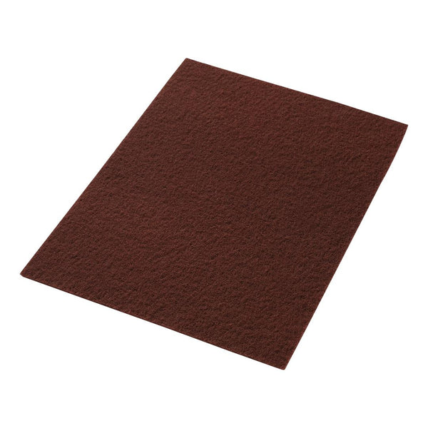 Maroon Eco-Prep Floor Pad, 14" x 20", 10/CS (EVSPSFP1420) Case of 10