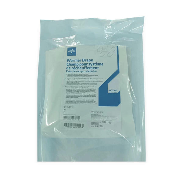 Fluid Warmer Drape, Sterile, 44" x 66", Size XL, 40/CS (DYNJP2497XL) Case of 40