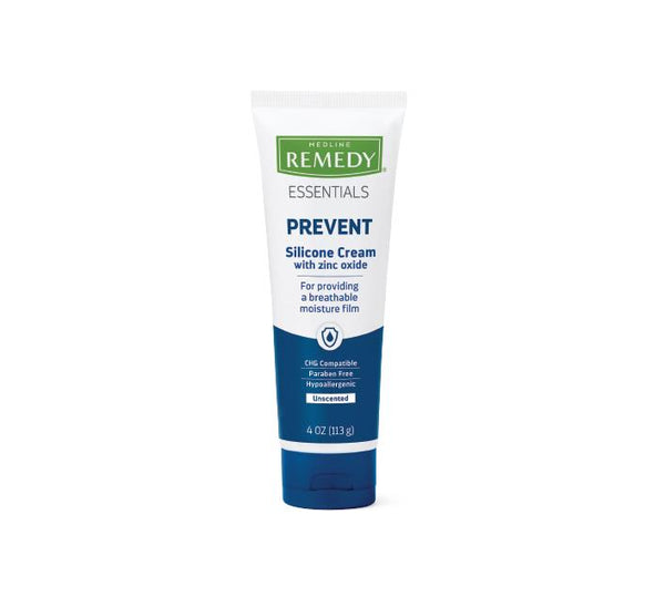 Remedy Essentials Silicone Cream with Zinc Oxide, 4-oz. Tube, 12/CS (MSC095420) Case of 12