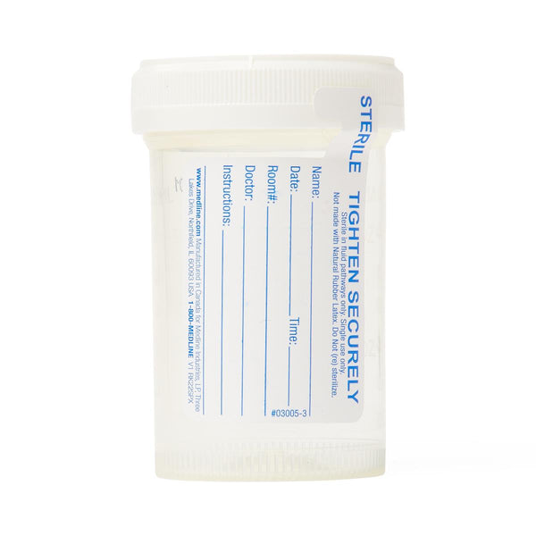 Pneumatic Tube System Specimen Containers, Sterile Fluid Path, 3 oz., 400/CS  (DYND30362) Case of 400