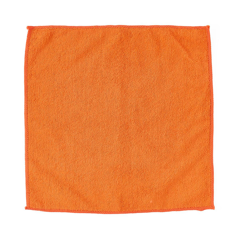 Microfiber Cleaning Cloth, 12" x 12", Lightweight, Light Orange, 250/CS (MDT217637) Case of 250