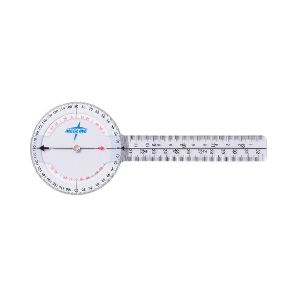 Plastic Goniometer, 8" (20.3 cm), 1 EA (MDSR006550) Each