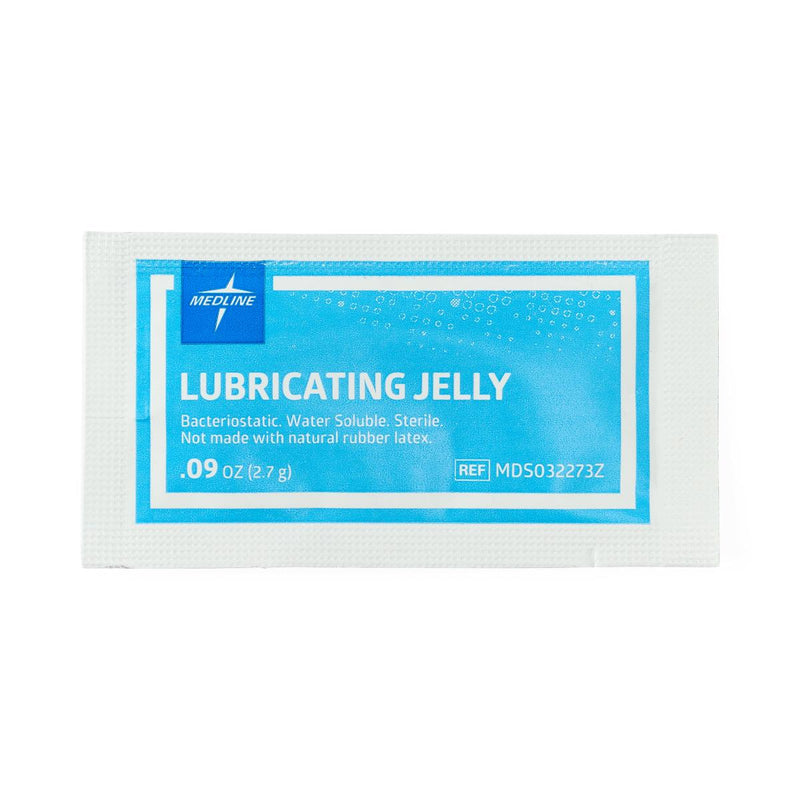 Lubricating Jelly in Foil Pack, 2.7 g, 144/BX  (MDS032273H) Box of 144