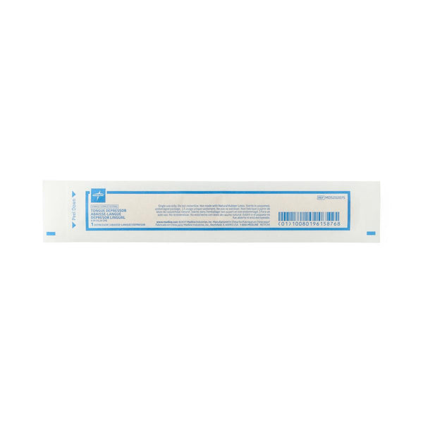 Sterile Tongue Depressors, 6", 100/BX (MDS202075ZZ) Box of 100