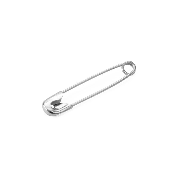 Steel Safety Pins, Size 1, 1" Long, 1440/BX (MDT223015) Box of 1440