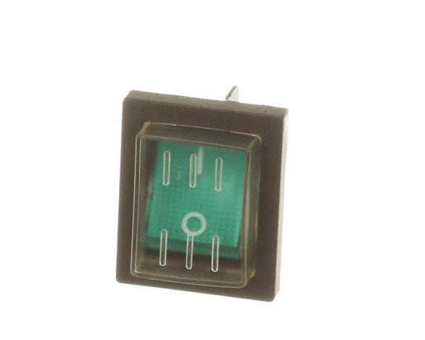DANBY CFD1RR-25GREEN GREEN POWER SWITCH (DANCFD1RR-25GREEN) Each