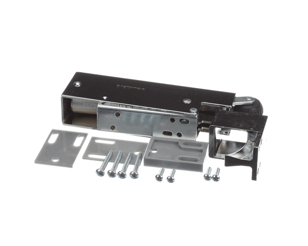 DICTATOR 300557 DOOR CLOSURE WITH HOOK, POLISHED CHROME (DCT300557) Each