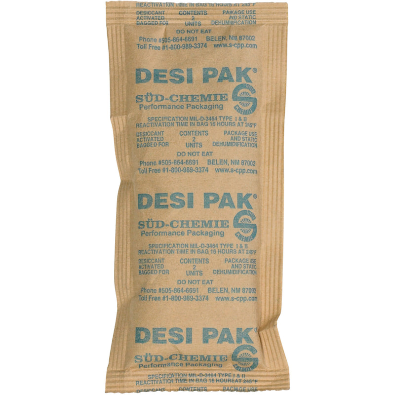 3 x 6 x 3/8" Kraft Clay Desiccants - 5 Gallon Pail (DES105) Case Of 150