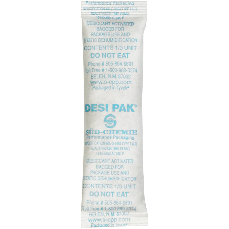 1 x 3 1/2 x 1/4" Tyvek® Clay Desiccants - 5 Gallon Pail (DES119) Case Of 700