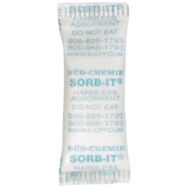 7/8 x 1 1/2" Silica Gel Packets (DES141) Case Of 5000
