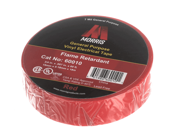 Diversitech 60010 Electric Tape 7Mm X 3/4"Pvc Rd (DIV60010) Each