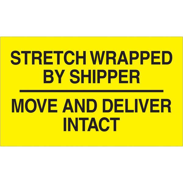 3 x 5 "Stretch Wrapped By Shipper", Roll Of 500 Roll Of 500