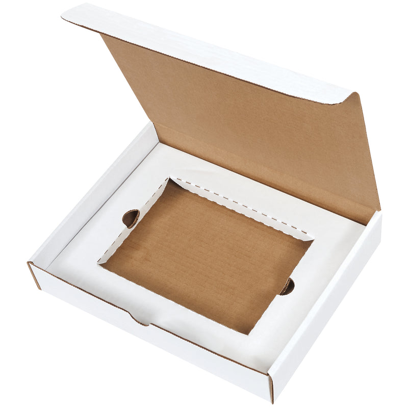 11 1/8 x 8 3/4 x 2" White DVD Literature Mailer Kit (DLM1182) Bundle Of 50