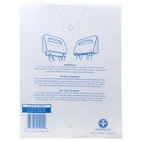 Hospeco® Discreet Seat® Toilet Seat Covers, Quarter Fold, 200/Pack, 20 Packs/Case (HOSDS-QTR-5M) Case of 5000