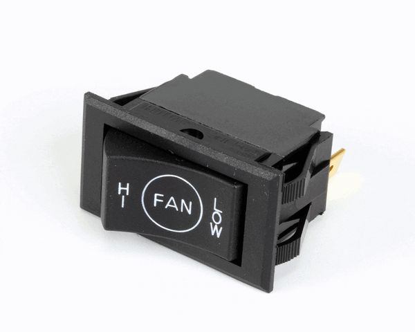 DUKE 153144 SWITCH,HI/LOW SPDT FAN TIGB721-6M-BL-NBL (DUK153144) Each