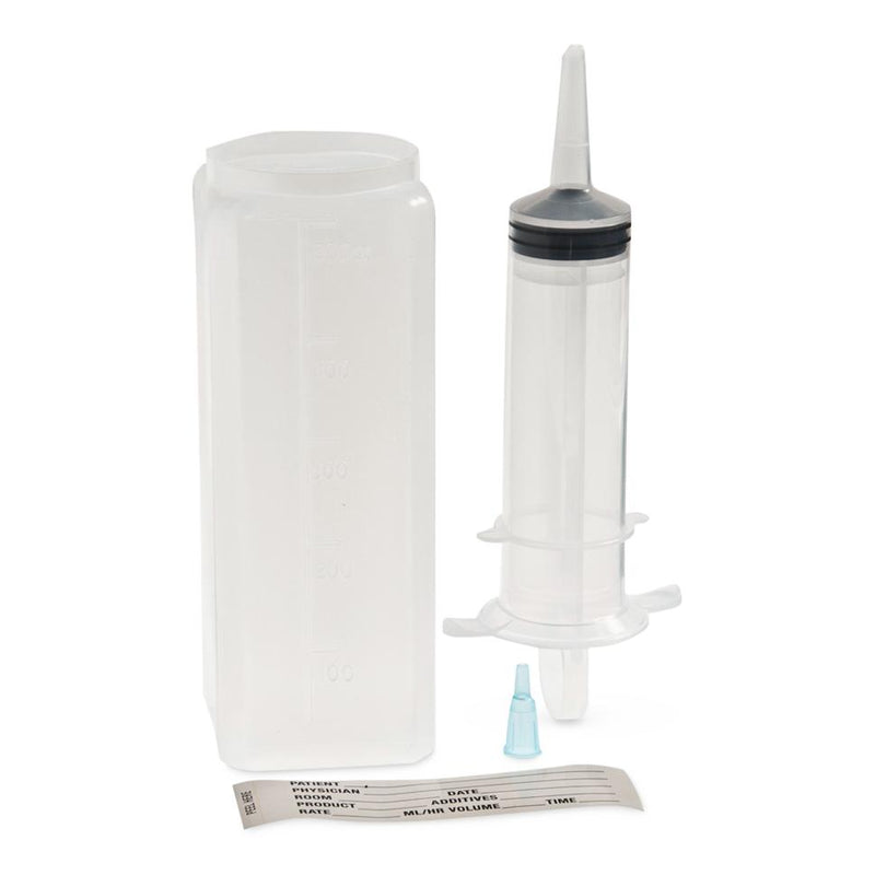 Enteral Feeding Tray with Piston Syringe, 60 mL, 1 EA (DYNC7061H) Each