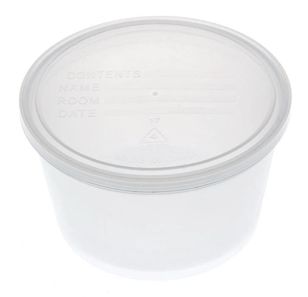 Denture Container, Clear, 25/PK (DYND70292Z) Pack of 25