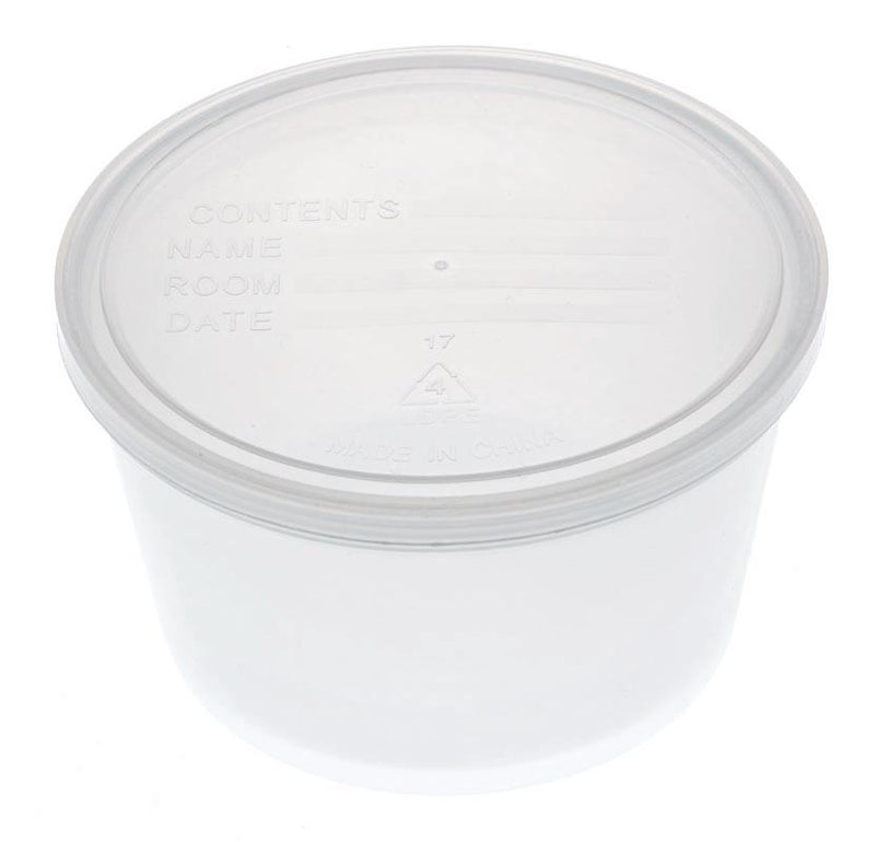 Denture Container, Clear, 25/PK (DYND70292Z) Pack of 25