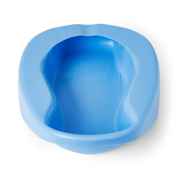 Autoclavable Bedpan, Pontoon, Blue, 12/CS  (DYND88205) Case of 12