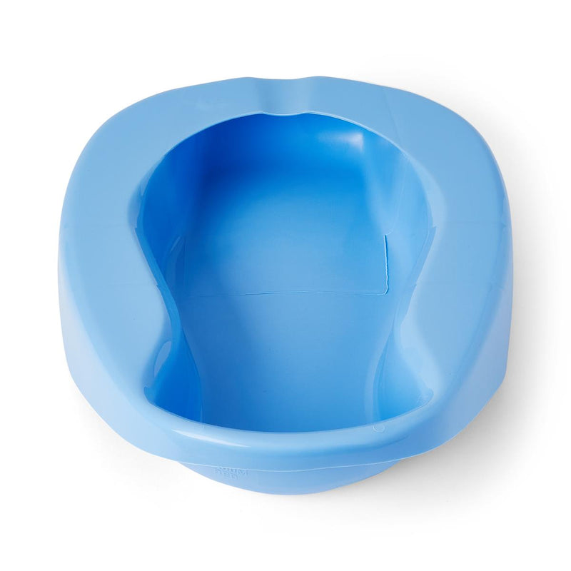 Autoclavable Bedpan, Pontoon, Blue, 12/CS  (DYND88205) Case of 12