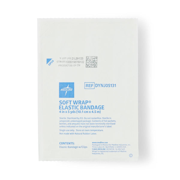 Medline Soft-Wrap Elastic Bandages, 1/EA (DYNJ05131H) Each