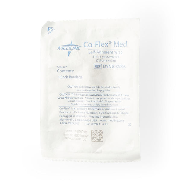 CoFlex Sterile Self-Adherent Bandage, 3" x 5 yd. (7.6 cm x 4.6 m), 1/EA  (DYNJ086003H) Each