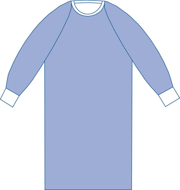 Aurora Nonreinforced Gown with Raglan Sleeves, Sterile, Size 2XL, 1/EA  (DYNJP2803H) Each