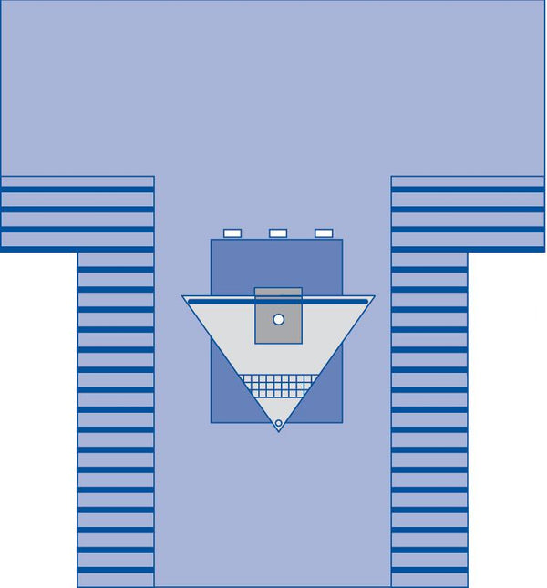 Sterile Knee Arthroscopy T-Drape with Fluid Control Pouch, 114" x 122" x 90", 1/EA  (DYNJP8102H) Each