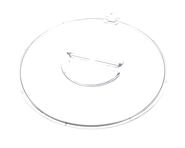 Edhard F-2261 Lid - Clear Tritan - For 18 Qt (EDHF-2261) Each