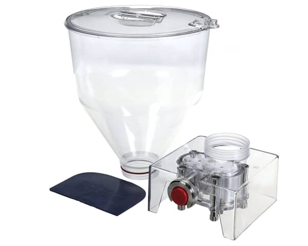 Edhard F-5003 Filler Unit - Gear Type - Clea (EDHF-5003) Each